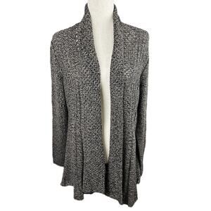 NEW NWT New York Collection Open Front Multi-Weave Sweater Size PL Petite